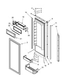 Refrigerator door parts