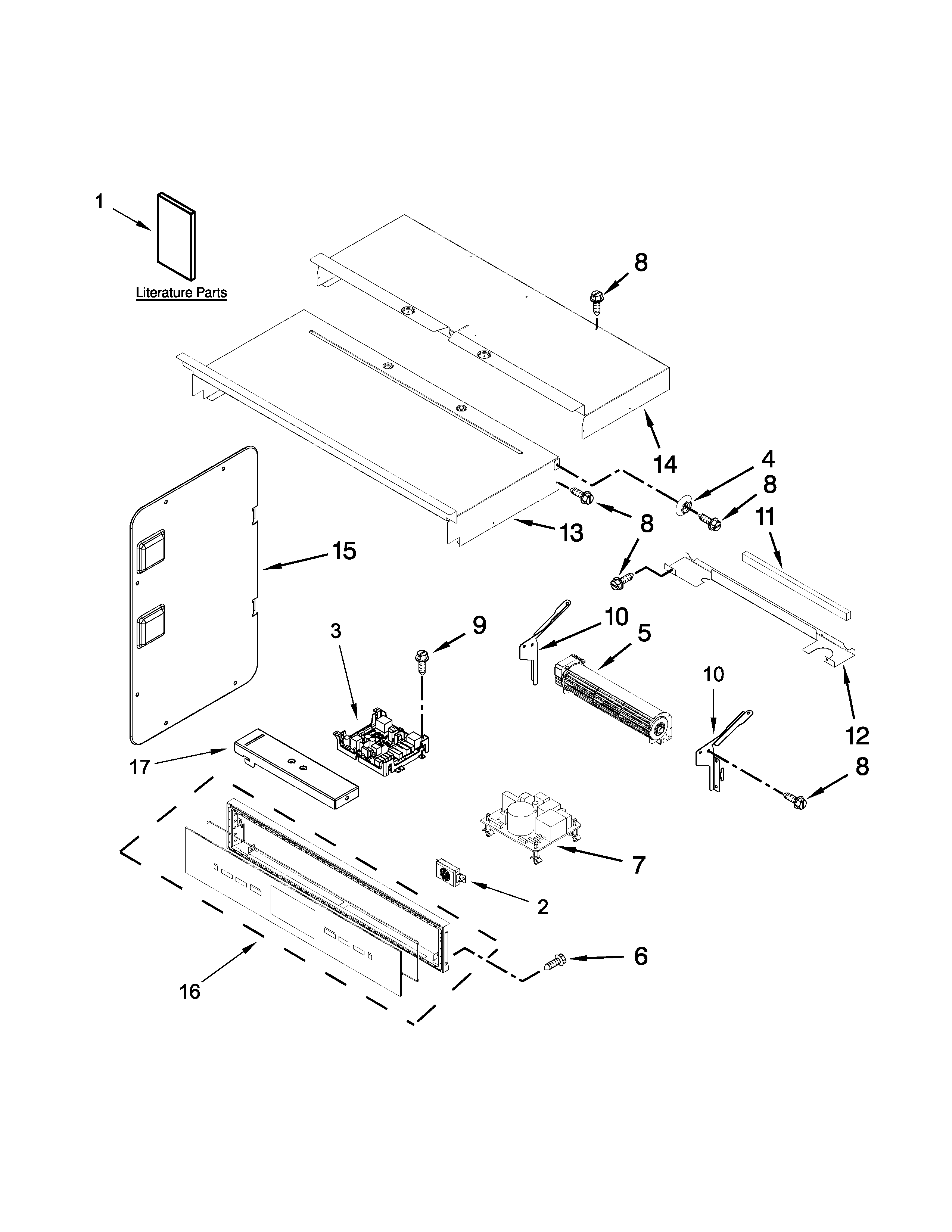 Control panel parts