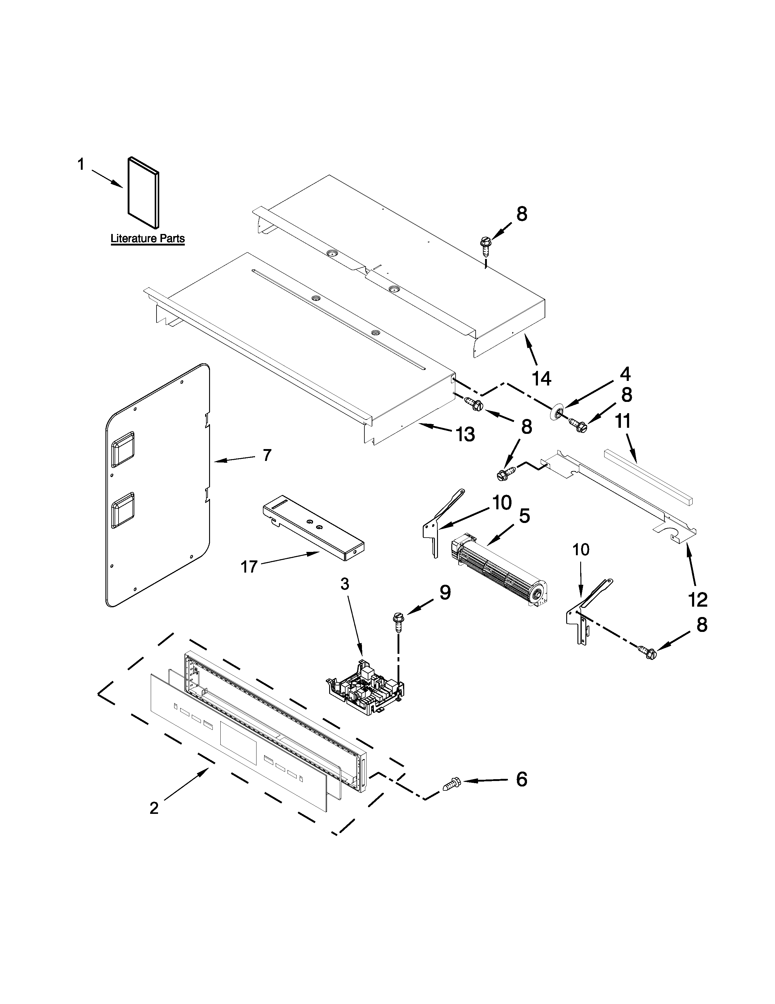 Control panel parts