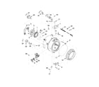 Maytag MHW7100DC0 tub and basket parts diagram