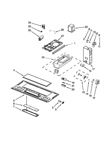 Interior and ventilation parts