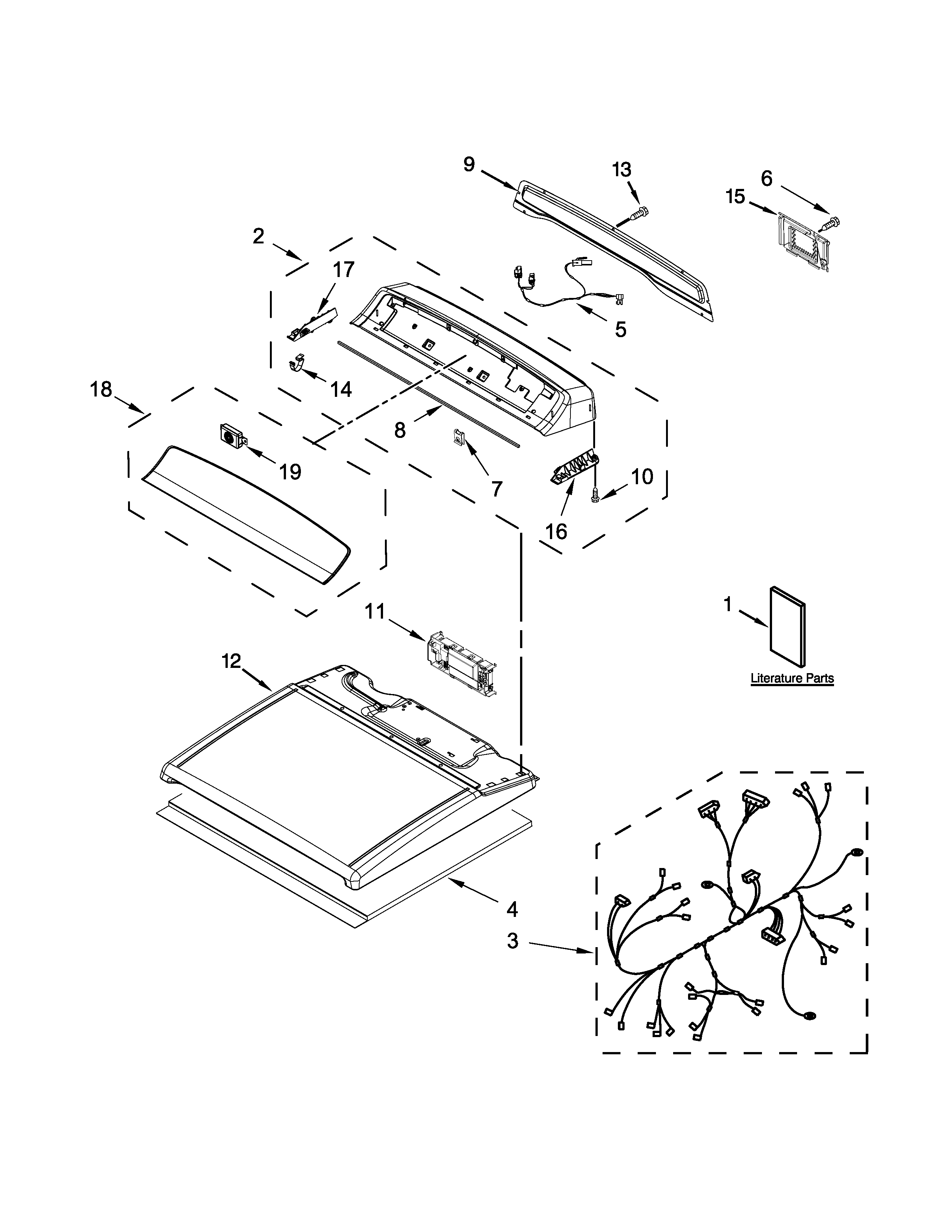 TOP AND CONSOLE PARTS