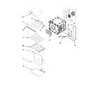 KitchenAid KODE500ESS00 internal oven parts diagram