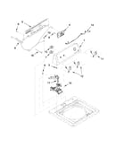 Controls and water inlet parts