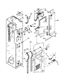 Freezer liner and air flow parts