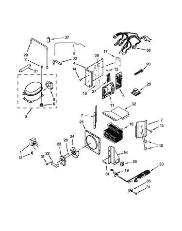 Upper unit parts