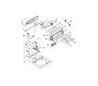 Maytag MVW18CSAWW0 controls and water inlet parts diagram