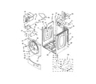 Maytag MDE25PDBGW0 cabinet parts diagram