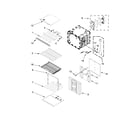 Jenn-Air JJW3830DP00 internal oven parts diagram