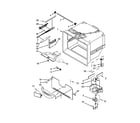 Maytag MFF2258DEE01 freezer liner parts diagram