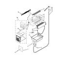 Maytag MFF2258DEE01 icemaker parts diagram