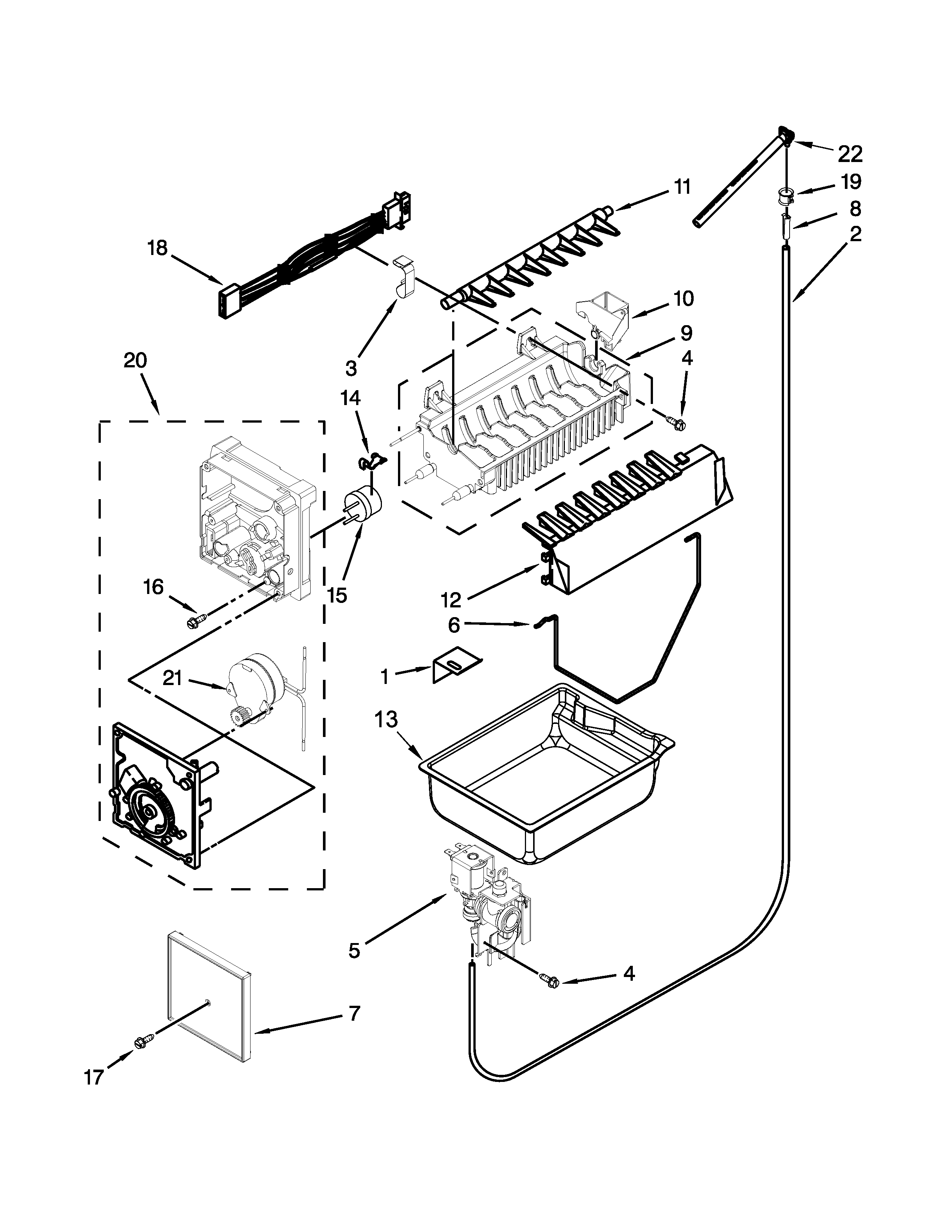 Icemaker parts