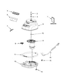 Motor and housing unit parts