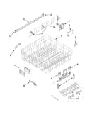 Upper rack and track parts