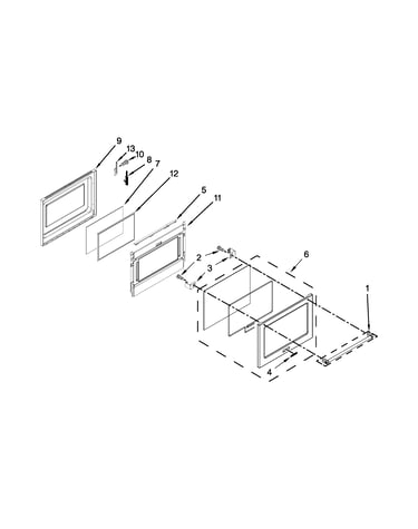 Lower door parts