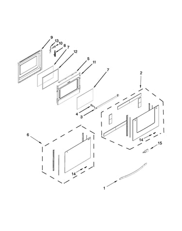 Lower door parts