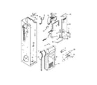 KitchenAid KBSN608EPA00 freezer liner and air flow parts diagram