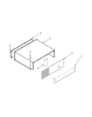 Top grille and unit cover parts