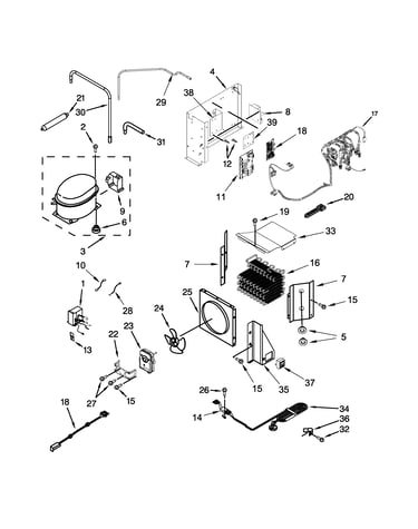 Upper unit parts