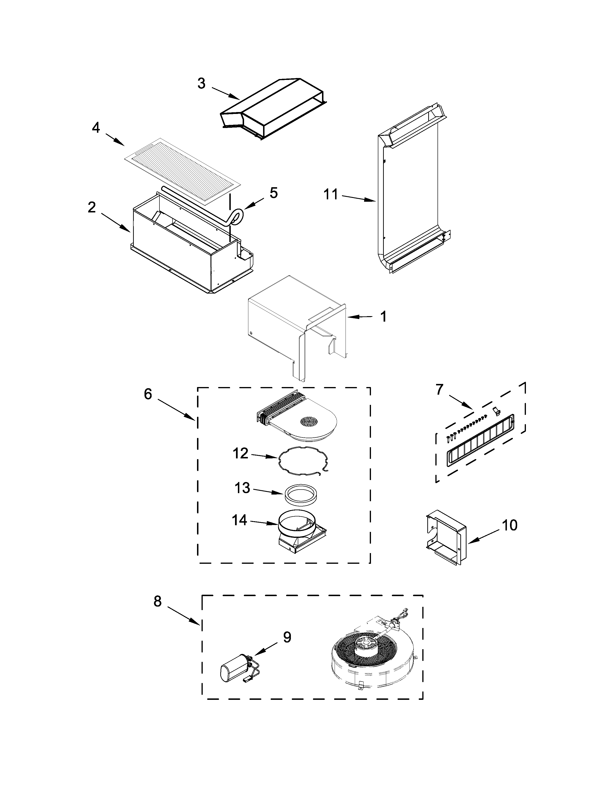 Blower parts