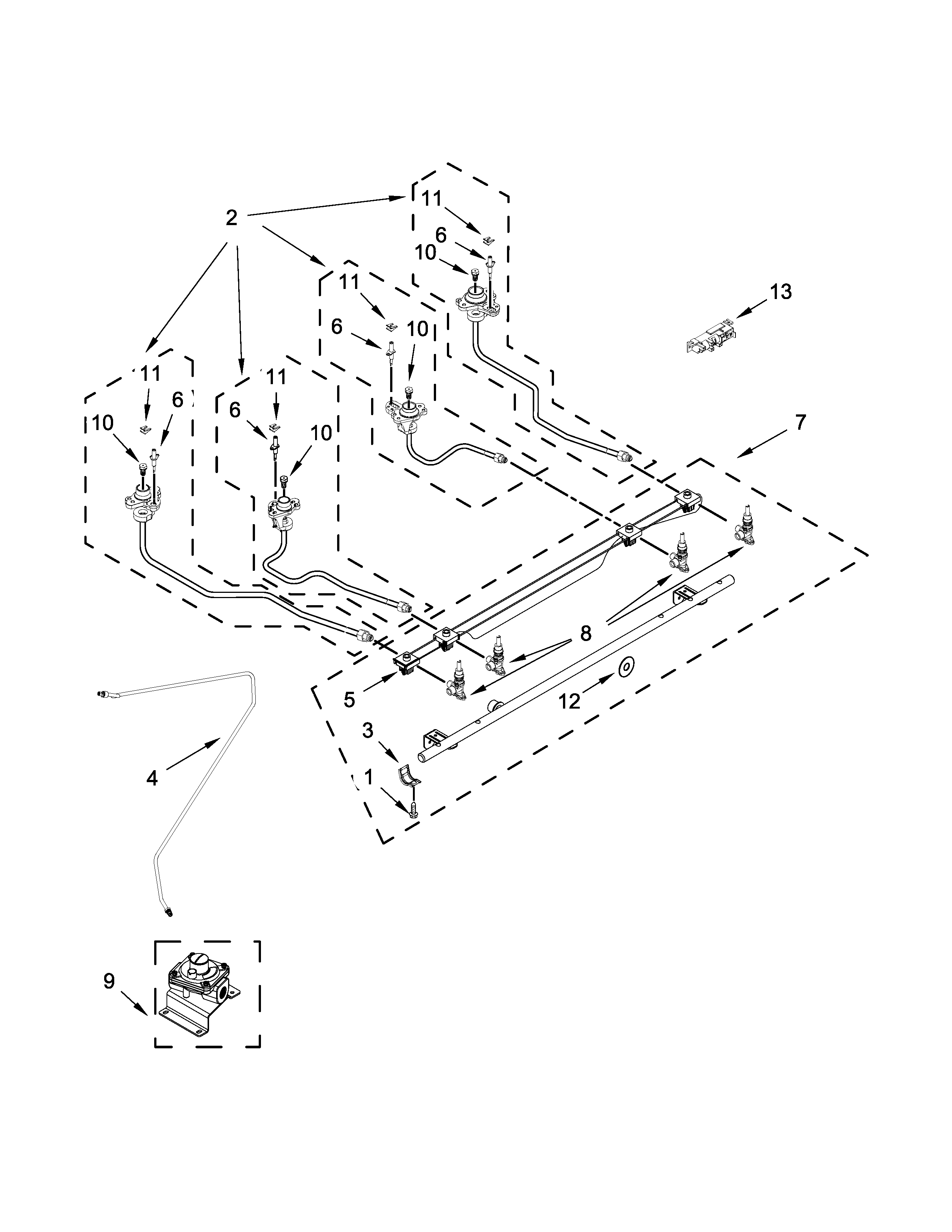 MANIFOLD PARTS