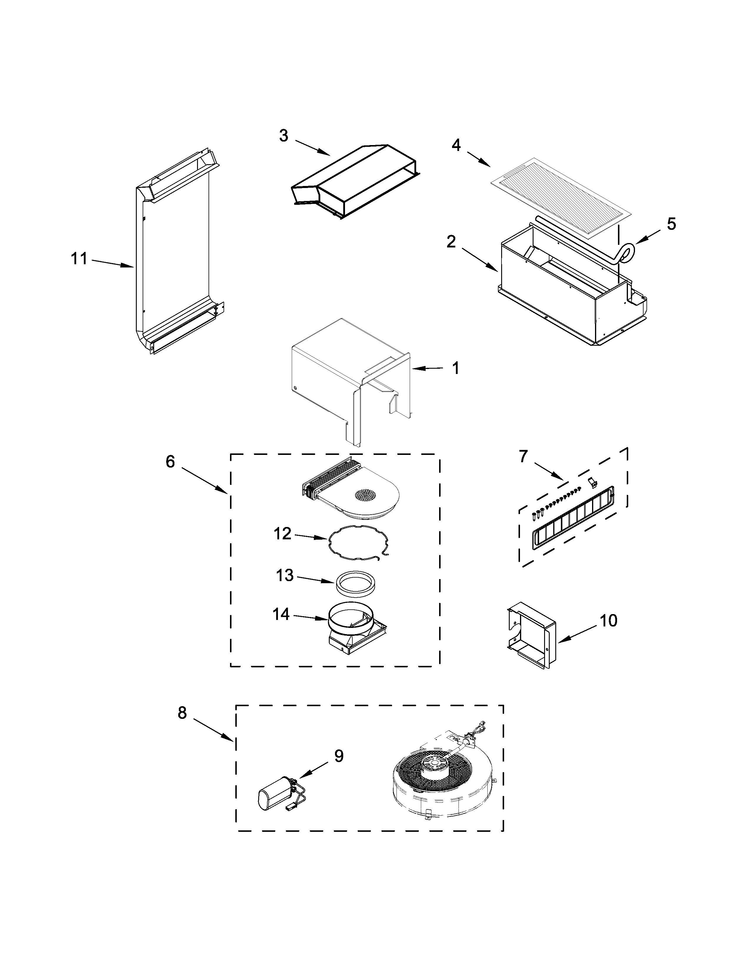 BLOWER PARTS