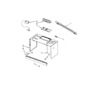Maytag MMV1174DE2 cabinet and installation parts diagram
