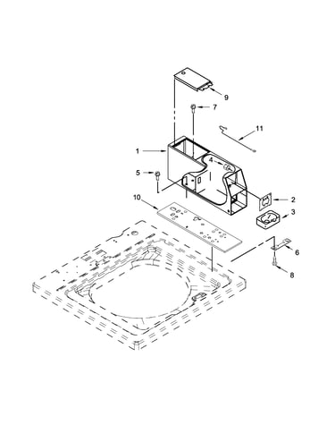 Meter case parts