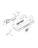 Control panel and latch parts