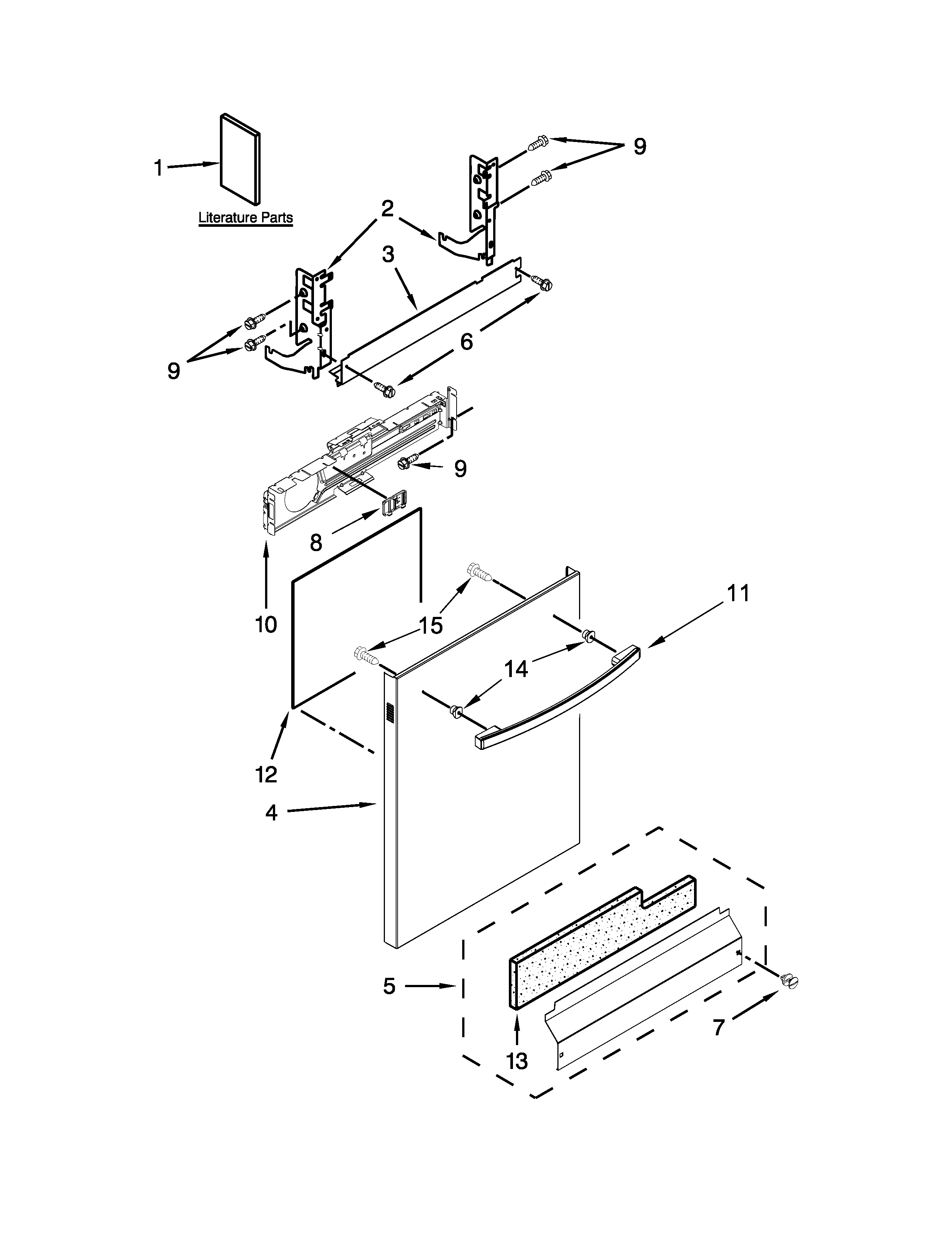 Door panel parts