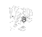 Whirlpool YWGI925C0BS2 chassis parts diagram