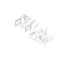 Whirlpool YWGI925C0BS2 lower door parts diagram