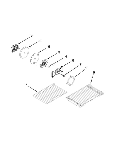 Internal oven parts