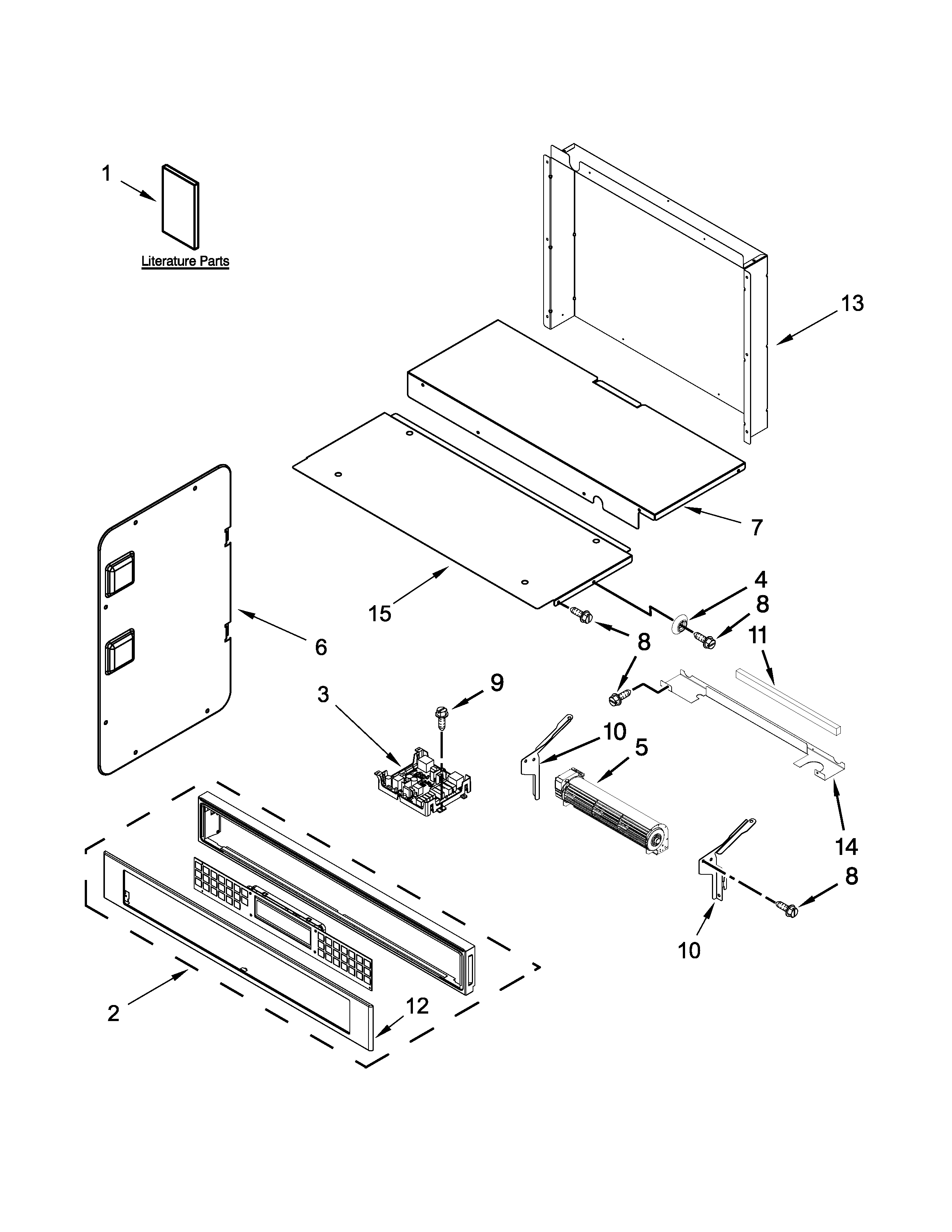 Control panel parts