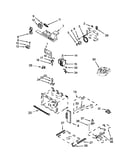 Cabinet and stirrer parts
