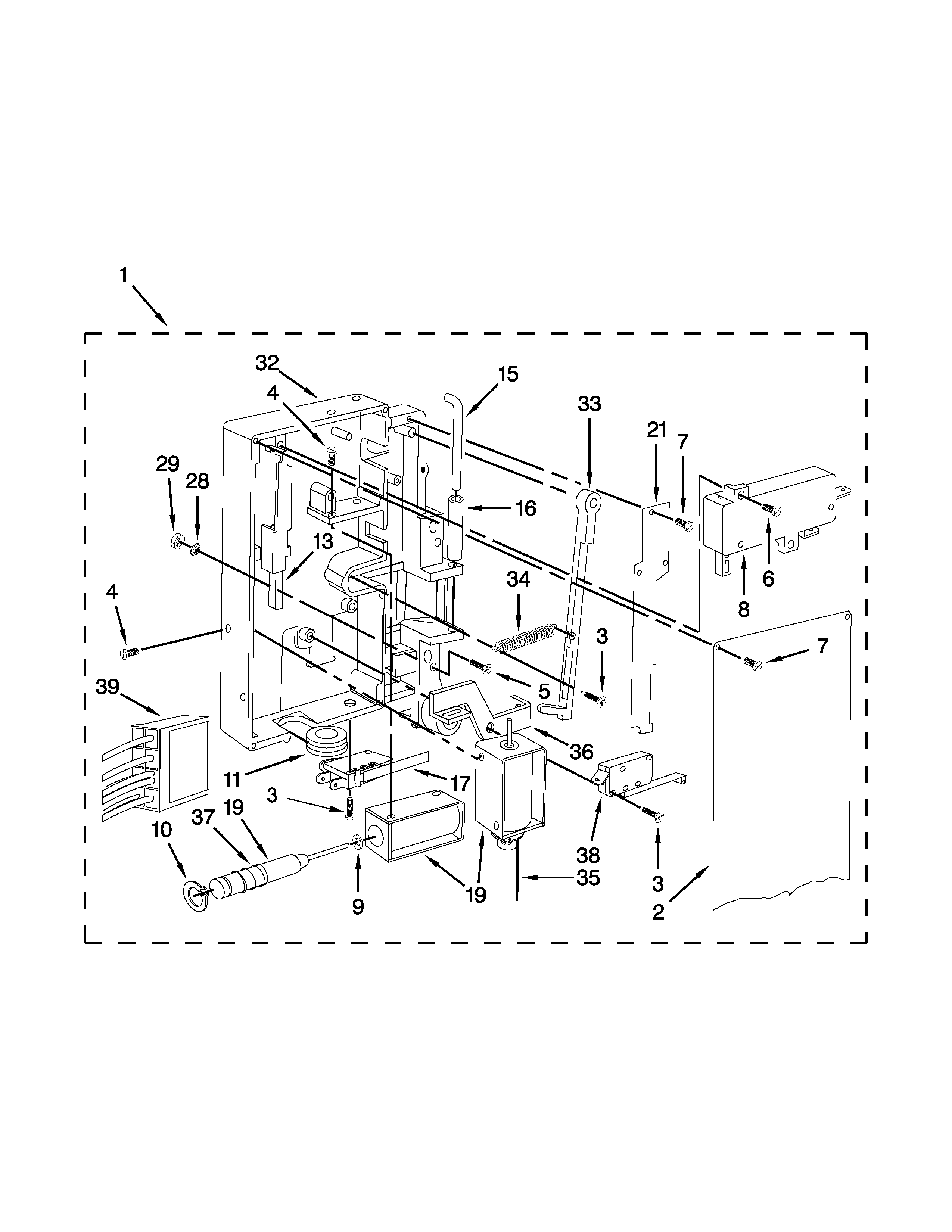 Door lock parts