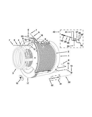 Tub and drum parts
