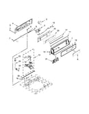 Controls and water inlet parts