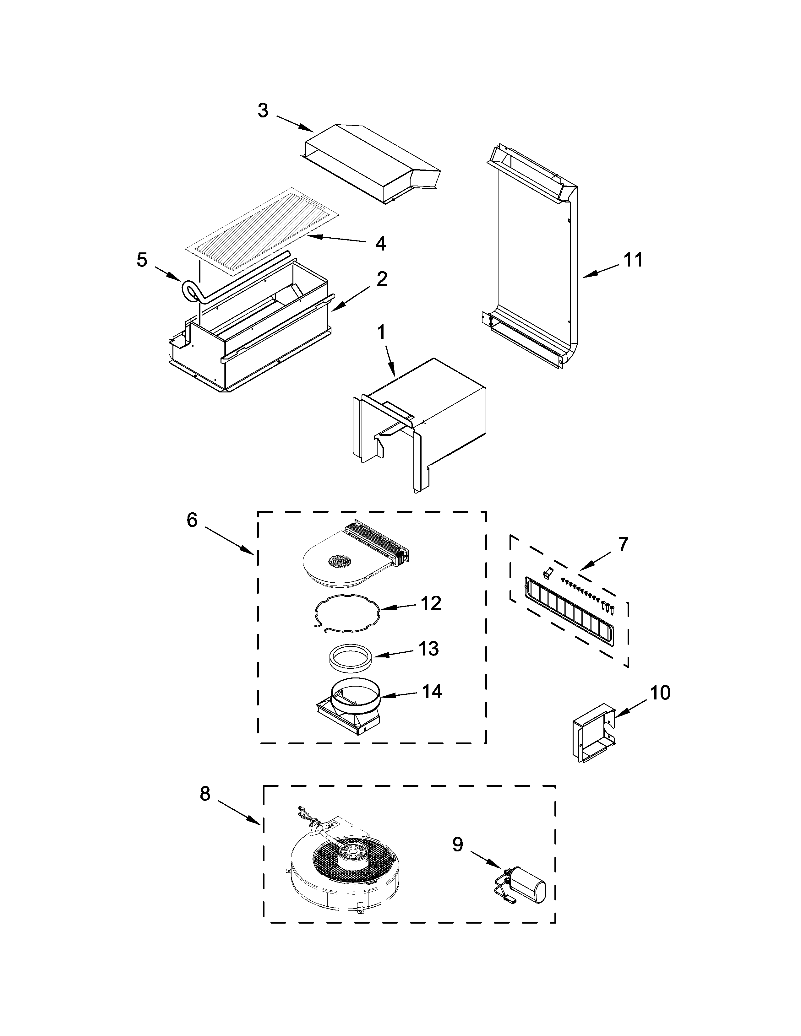 Blower parts