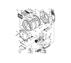 Whirlpool WED8500DC0 bulkhead parts diagram