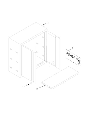 Wall gearbox parts