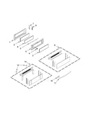 Upper door parts