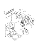 Controls and water inlet parts