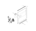 Maytag MDB4949SDM2 inner door parts diagram