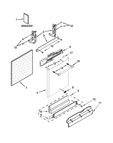 Door and panel parts