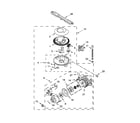 Maytag MDB8969SDE3 pump, washarm and motor parts diagram