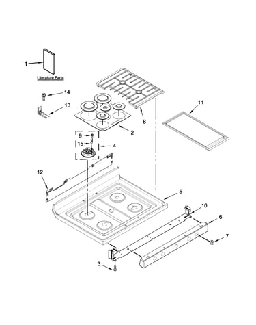 Cooktop parts
