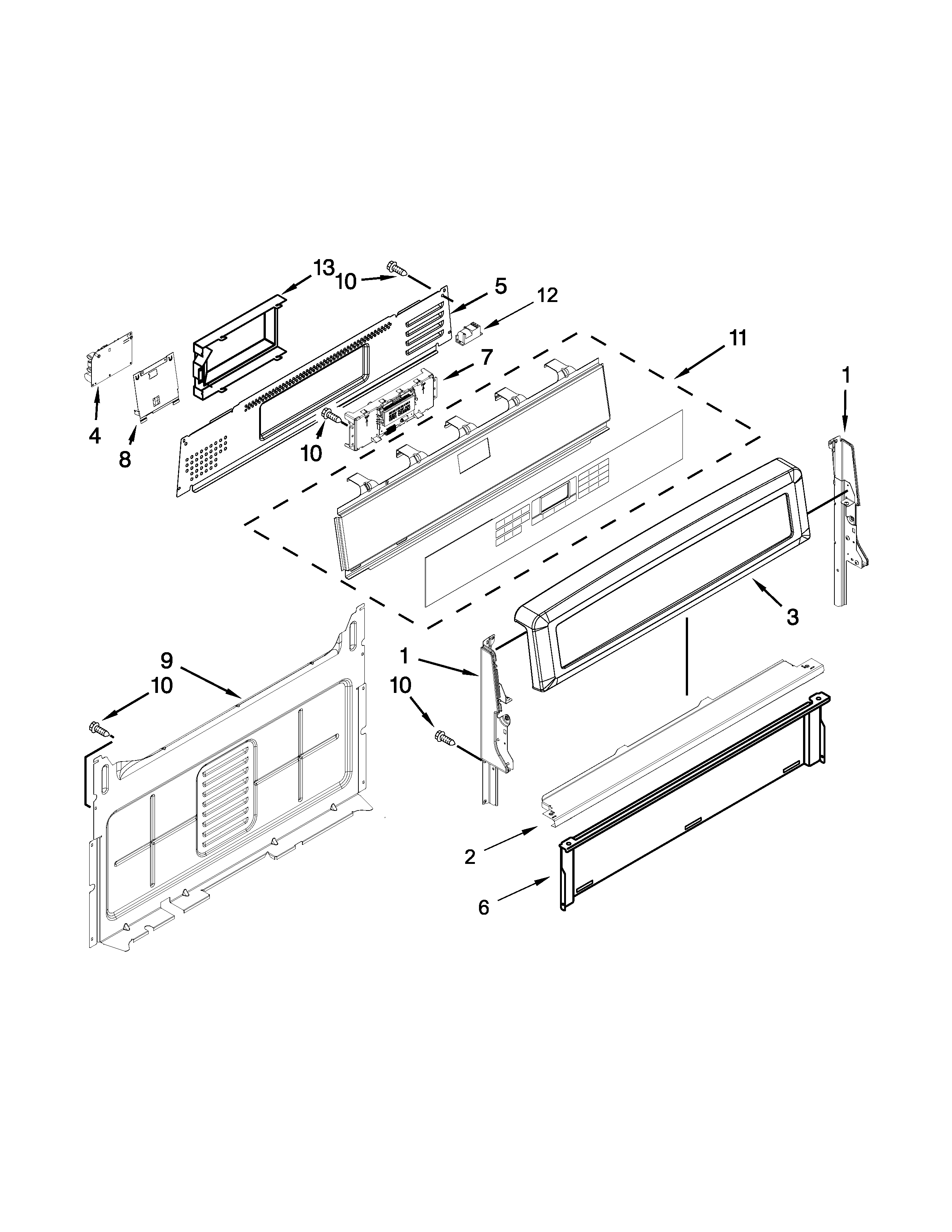 CONTROL PANEL PARTS