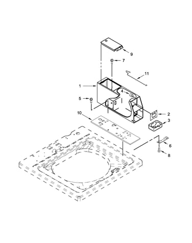 Meter case parts