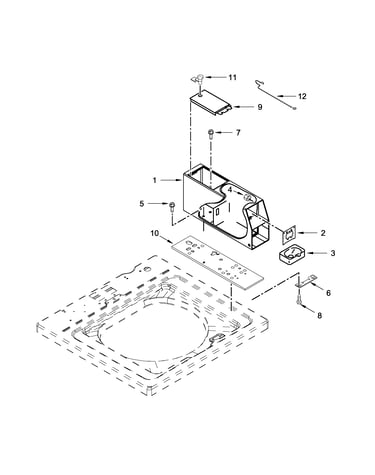 Meter case parts